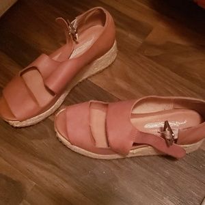 Free People Jeffrey Campbell brown leather sandal